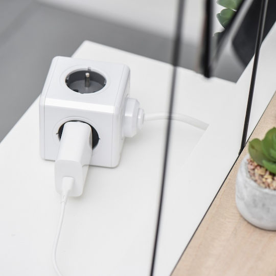 Forcell Φορτιστής με Θύρα USB-C και Καλώδιο USB-C - USB-C 25W Power Delivery Λευκός (5903396108099) - Image 5