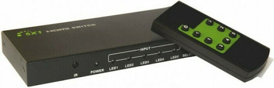 Techly IDATA HDMI-4K51 HDMI Switch IDATA HDMI-4K51 - Image 4