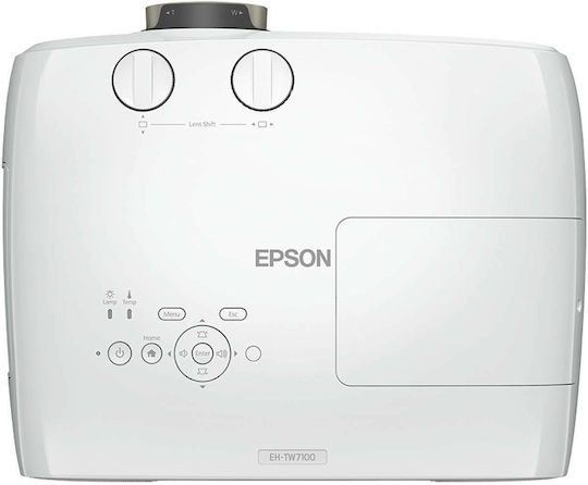 Epson EH-TW7100 V11H959040 3D Projector 3LCD 4K Ultra HD Απλής Λάμπας με Ενσωματωμένα Ηχεία - Image 8
