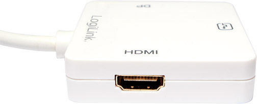 LogiLink Μετατροπέας mini DisplayPort male σε DVI-I / DisplayPort / HDMI female Λευκό 1τμχ CV0045A - Image 3
