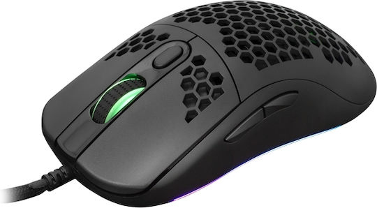 White Shark Galahad RGB Gaming Ποντίκι 6400 DPI Μαύρο - Image 2