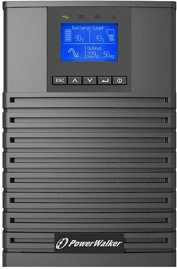 Powerwalker VFI 1500 ICT IoT UPS On-Line 1500VA 1500W με 4 IEC Πρίζες - Image 4