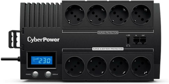 CyberPower BR1000ELCD UPS Line-Interactive 1000VA 600W με 8 Schuko Πρίζες - Image 3