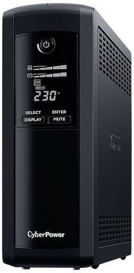 CyberPower VP1600EILCD UPS Line-Interactive 1600VA 960W με 8 IEC Πρίζες - Image 3