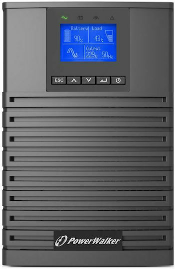 Powerwalker VFI 1000 ICT IoT UPS On-Line 1000VA 1000W με 4 IEC Πρίζες - Image 6