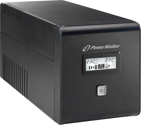 Powerwalker VI 1000 LCD UPS Line-Interactive 1000VA 600W με 4 Πρίζες - Image 5