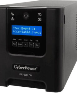 CyberPower PR750ELCD UPS Line-Interactive 750VA 675W με 6 IEC Πρίζες