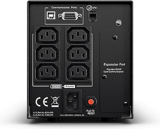 CyberPower PR750ELCD UPS Line-Interactive 750VA 675W με 6 IEC Πρίζες - Image 9