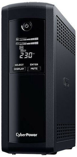 CyberPower VP1200EILCD UPS Line-Interactive 1200VA 720W με 8 IEC Πρίζες - Image 3