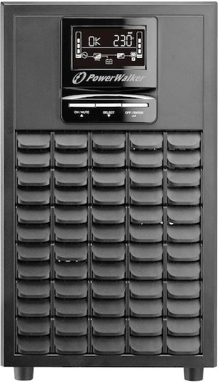 Powerwalker VFI 3000 CG PF1 UPS On-Line 3000VA 3000W με 9 IEC Πρίζες - Image 4