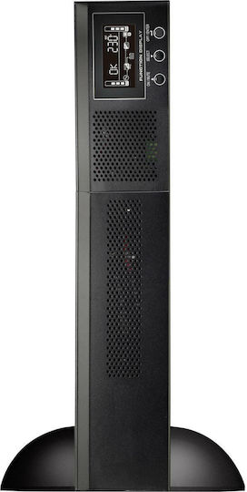 Powerwalker VFI 3000 RMG PF1 UPS On-Line 3000VA 3000W με 9 IEC Πρίζες - Image 6