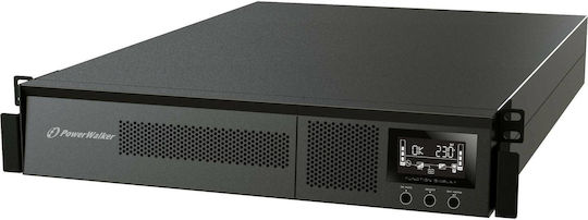 Powerwalker VFI 3000 RMG PF1 UPS On-Line 3000VA 3000W με 9 IEC Πρίζες - Image 4