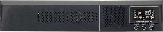 Powerwalker VFI 3000 RMG PF1 UPS On-Line 3000VA 3000W με 9 IEC Πρίζες - Image 8