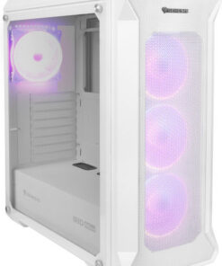 Genesis Irid 505 ARGB Gaming Midi Tower Κουτί Υπολογιστή με Πλαϊνό Παράθυρο Λευκό