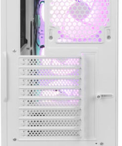 Alternative view of Genesis Irid 505 ARGB Gaming Midi Tower Κουτί Υπολογιστή με Πλαϊνό Παράθυρο Λευκό