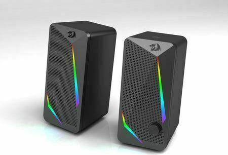 Redragon GS510 Waltz Ηχεία Υπολογιστή 2.0 με RGB Φωτισμό και Ισχύ 6W σε Μαύρο Χρώμα - Image 3