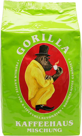 Gorilla Καφές Espresso Coffeehouse σε Κόκκους 1kg - Image 2