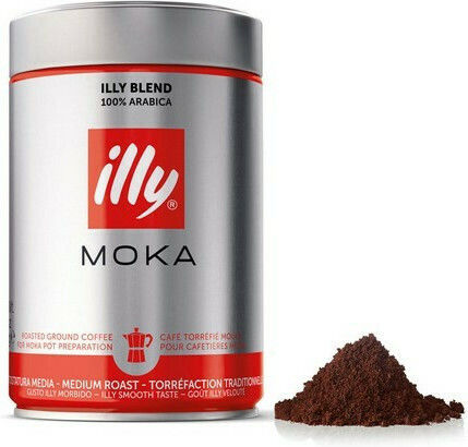 Illy Καφές Espresso Arabica Moka Classico Αλεσμένος 250gr - Image 2