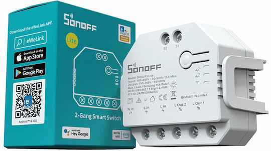 Sonoff DUALR3 Lite Smart Switch 2 Καναλιών Wi-Fi 15A DUALR3 Lite - Image 5