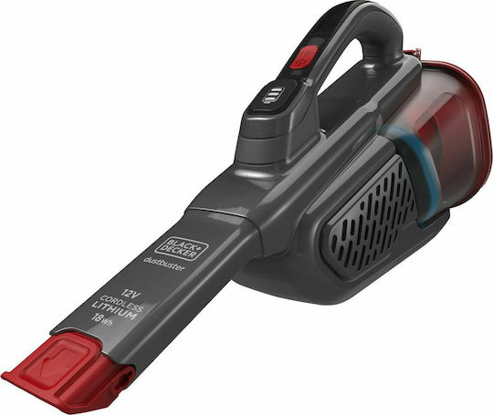 Black & Decker BHHV315B Επαναφορτιζόμενο Σκουπάκι Χειρός 12V Grey/Red
