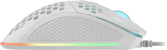Genesis Krypton 555 RGB Gaming Ποντίκι 8000 DPI Λευκό - Image 6