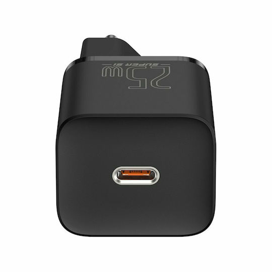 Baseus Φορτιστής Χωρίς Καλώδιο με Θύρα USB-C 25W Μαύρος (Super Si 1C) - Image 8