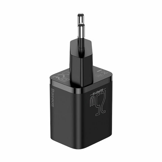Baseus Φορτιστής Χωρίς Καλώδιο με Θύρα USB-C 25W Μαύρος (Super Si 1C) - Image 7