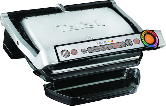 Tefal Optigrill+ Τοστιέρα Γκριλιέρα με Αποσπώμενες Πλάκες 2000W Inox