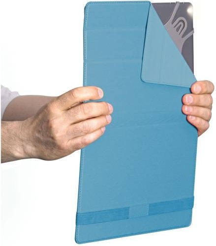 Celly Flip Flip Cover Δερματίνης Τιρκουάζ (Universal 9-10.1") - Image 2