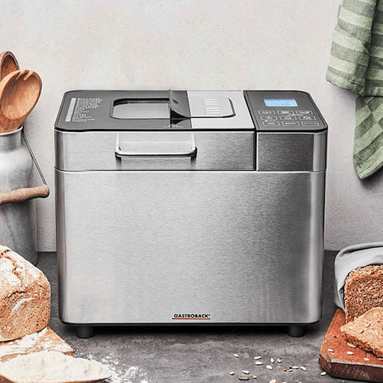 Gastroback 42823 Αρτοπαρασκευαστής 500W Χωρητικότητας 1000gr με 18 Προγράμματα - Image 6