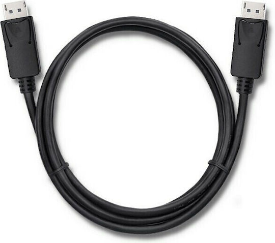Qoltec Cable DisplayPort male - DisplayPort male 3m Μαύρο (50374) - Image 3