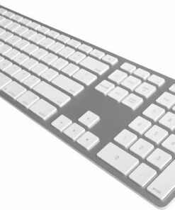 Matias Bluetooth Aluminum Keyboard Ασύρματο Bluetooth Πληκτρολόγιο Αγγλικό UK Συμβατό με Mac Ασημί
