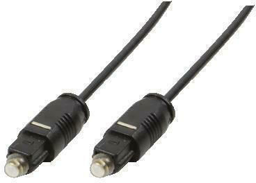 LogiLink Optical Audio Cable TOS male - TOS male Μαύρο 2m (CA1008) - Image 2