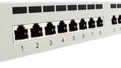 Alternative view of Lanberg Patch Panel Shielded για Rack 1U 19" 24 Θυρών cat6 Λευκό PPS6-1024-S
