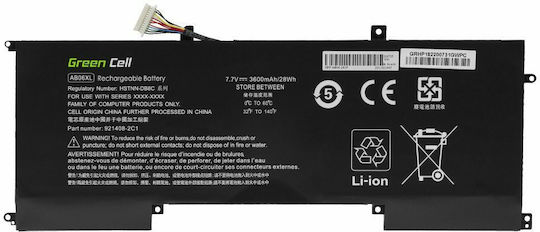Green Cell Συμβατή Μπαταρία για HP Envy 13-AD013NA/13-AD017NA/13-AD060NA/13-AD104NIA με 3600mAh (HP182) - Image 4
