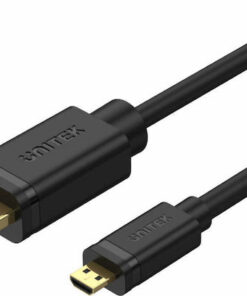 Alternative view of Unitek HDMI 2.0 Cable HDMI male - HDMI male 2m Μαύρο Y-C182