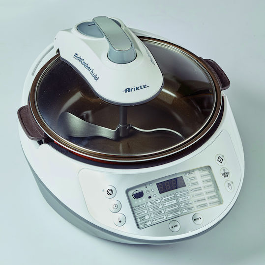 Ariete Twist 00C294500AR0 Πολυμάγειρας 1900W με Χωρητικότητα 5lt Ασημί - Image 2