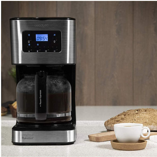 Cecotec Coffee 66 Smart Προγραμματιζόμενη Καφετιέρα Φίλτρου 950W Silver - Image 3