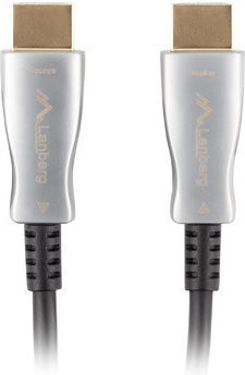 Lanberg HDMI 2.0 Cable HDMI male - HDMI male 80m Μαύρο CA-HDMI-20FB-0800-BK - Image 2