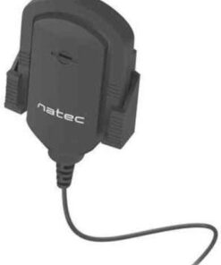 Natec NMI-1352 Δυναμικό Μικρόφωνο Πέτου, Clip On για Φωνητικά