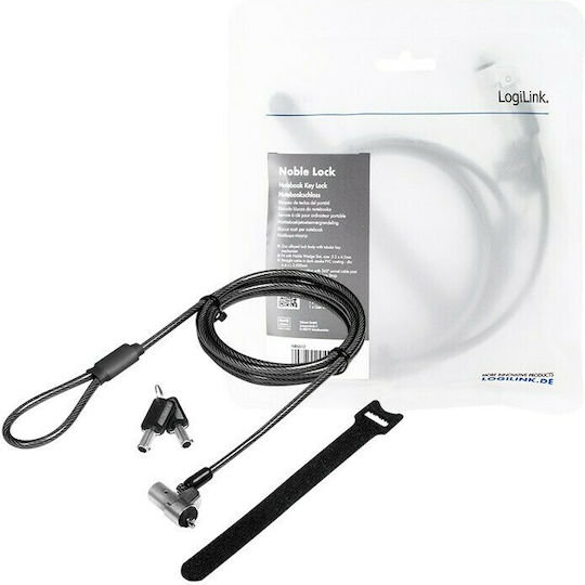 LogiLink Universal Κλειδαριά για Laptop 3.2x4.5 mm 360° - Image 3