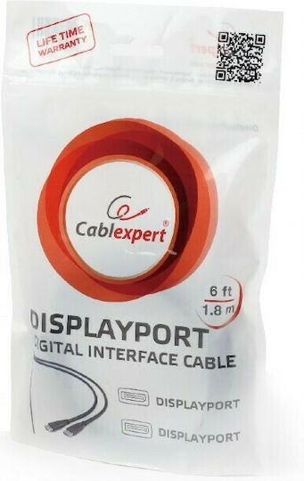 Cablexpert Cable DisplayPort male - DisplayPort male 5m Μαύρο (CC-DP2-5M) - Image 3
