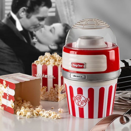 Ariete Pop Corn XL Party TIme 00C295700AR0 Μηχανή Ποπ-Κορν Ζεστού Αέρα 1100W Red - Image 8