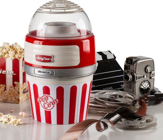 Ariete Pop Corn XL Party TIme 00C295700AR0 Μηχανή Ποπ-Κορν Ζεστού Αέρα 1100W Red - Image 12