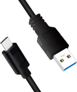 Alternative view of LogiLink USB 2.0 Cable USB-C male - USB-A 15W Μαύρο 3m CU0171