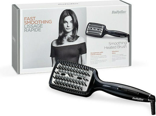 Babyliss Smoothing Κεραμική Ηλεκτρική Βούρτσα με Αέρα για Ίσιωμα HSB101E - Image 7