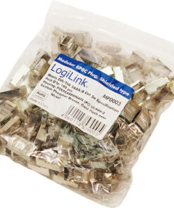 Alternative view of LogiLink Βύσμα RJ-45 male Cat5e 100τμχ (MP0003)
