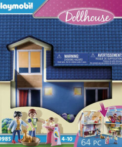 Alternative view of Playmobil Βαλιτσάκι Dollhouse Μοντέρνο Κουκλόσπιτο για 4-10 ετών 70985