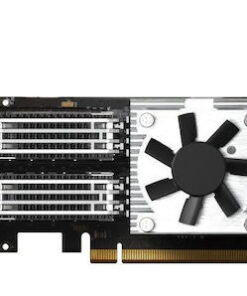 Alternative view of QNap Κάρτα Δικτύου Οπτικής Ίνας PCI-e QXG-100G2SF-E810