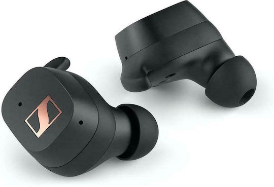Sennheiser Sport True Wireless In-ear Bluetooth Handsfree Ακουστικά με Αντοχή στον Ιδρώτα και Θήκη Φόρτισης Μαύρα - Image 2